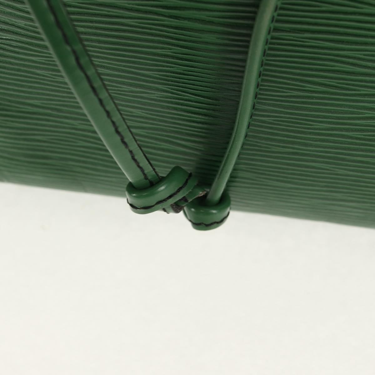 Louis Vuitton Petit Noe Handbag Epi Leather, GREEN, LEATHER, Shoulder bag