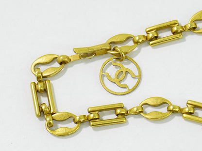 Chanel Trèfle CC Necklace Plastic and Gold plated, GOLD, GOLD_PLATED, Necklace