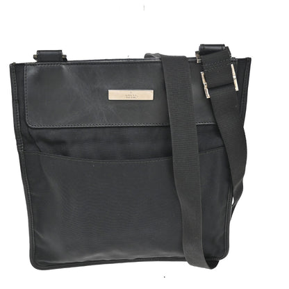 Gucci Vintage Shoulder Bag Nylon, BLACK, NYLON, Shoulder bag