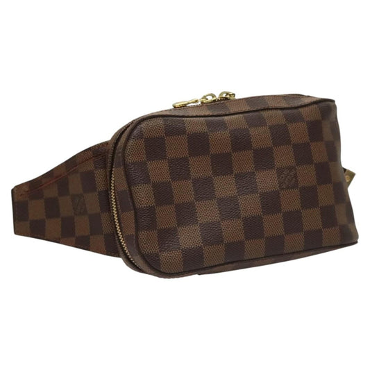 Louis Vuitton Geronimos Waist Bag Damier, BROWN, CANVAS, Shoulder bag