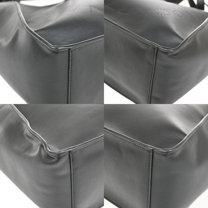 Stella McCartney Alter Tote Perforated Faux Leather, BLACK, FAUX_FUR, Tote bag