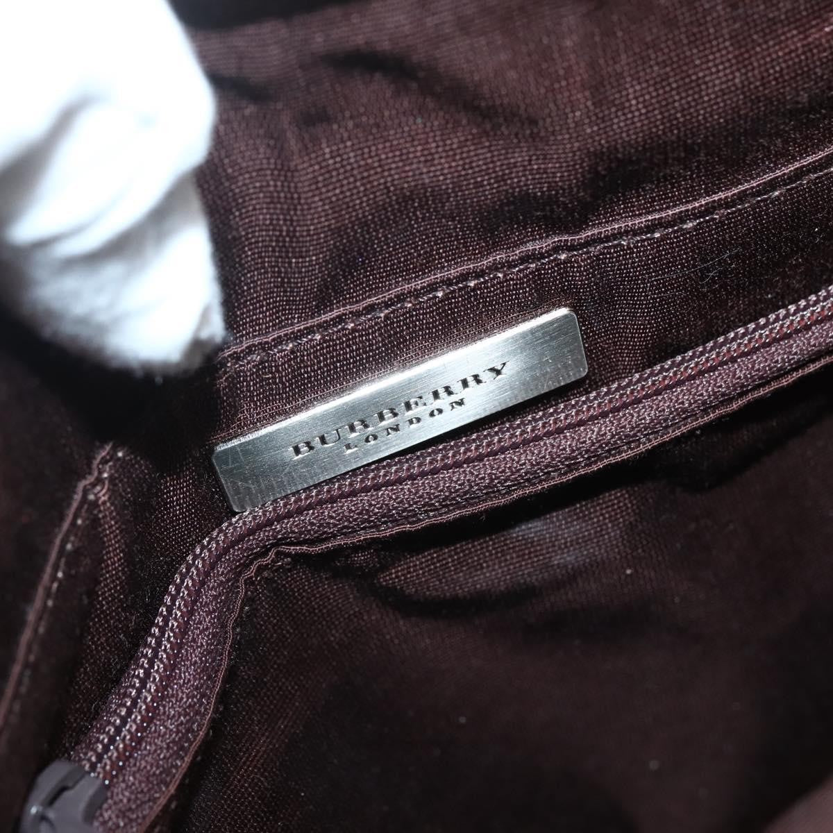 Burberry Vintage Handbag Leather, BEIGE, LEATHER, Handbag