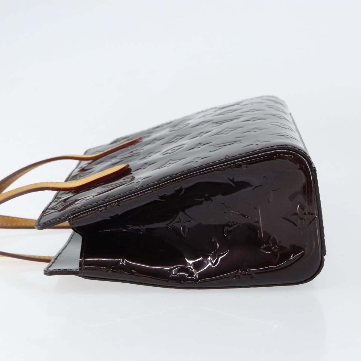 Louis Vuitton Catalina Handbag Monogram Vernis, PURPLE, PATENT_LEATHER, Handbag