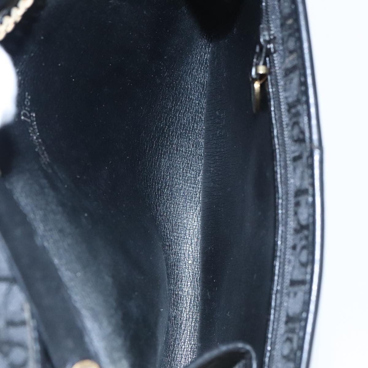 Christian Dior Trotter shoulder bag Canvas, BLACK, CANVAS, Clutche & pouche