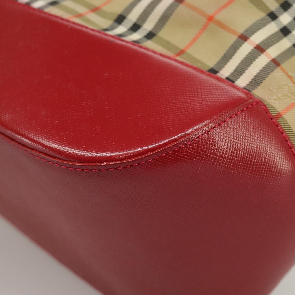 Burberry Nova Check Handbag Nova Check Canvas, BEIGE, CANVAS, Handbag