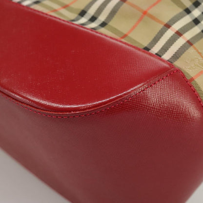 Burberry Nova Check Handbag Nova Check Canvas, BEIGE, CANVAS, Handbag