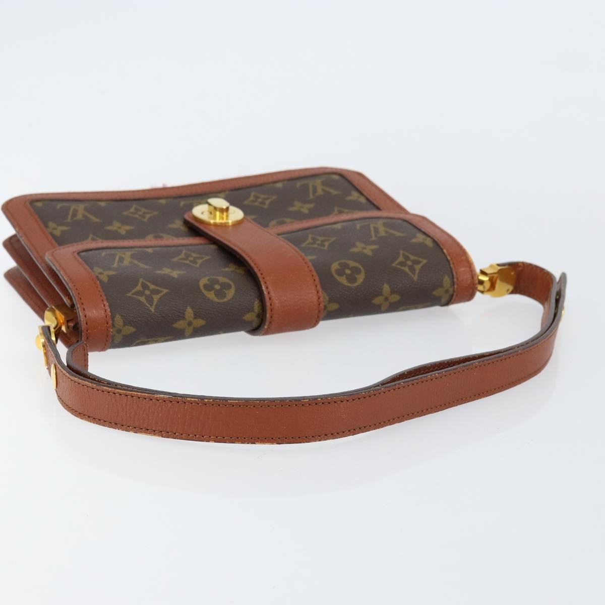 Louis Vuitton Vintage Dauphine Shoulder Bag Monogram Canvas, BROWN, CANVAS, Shoulder bag