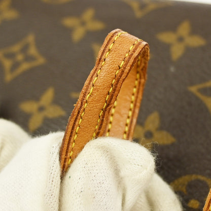 Louis Vuitton Twin Handbag Monogram Canvas, BROWN, CANVAS, Clutche & pouche