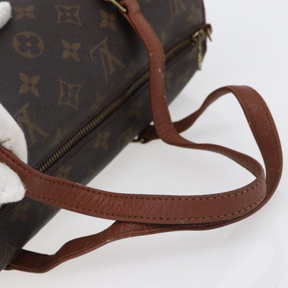 Louis Vuitton Papillon Handbag Monogram Canvas, BROWN, CANVAS, Handbag