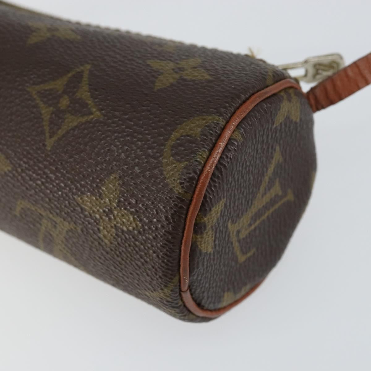 Louis Vuitton Papillon Pochette Monogram Canvas, BROWN, CANVAS, Clutche & pouche