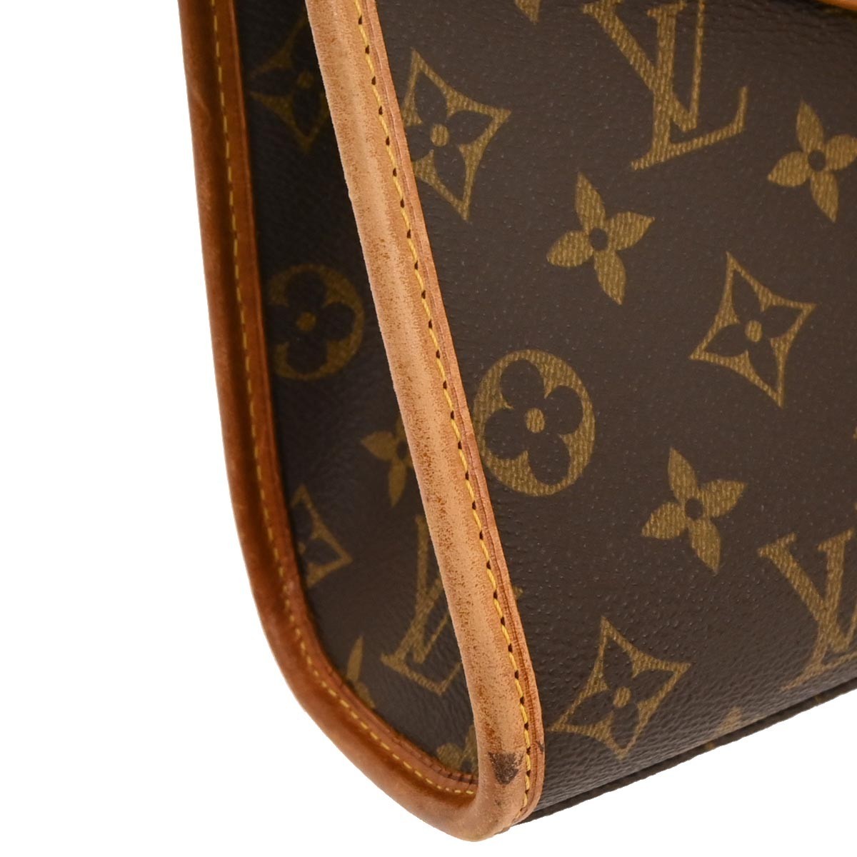 Louis Vuitton Bel Air Monogram Canvas, BROWN, CANVAS, Handbag