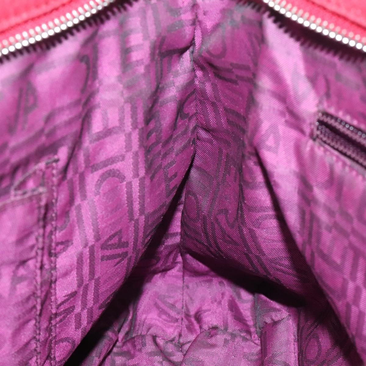 Salvatore Ferragamo Gancini handbag Leather, RED, LEATHER, Handbag