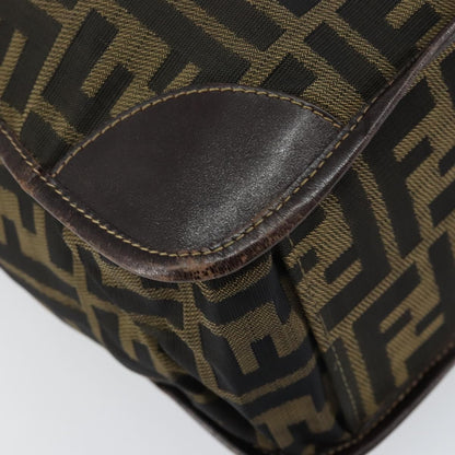 Fendi Zucca Tote bag FF motif, BROWN, CANVAS, Tote bag