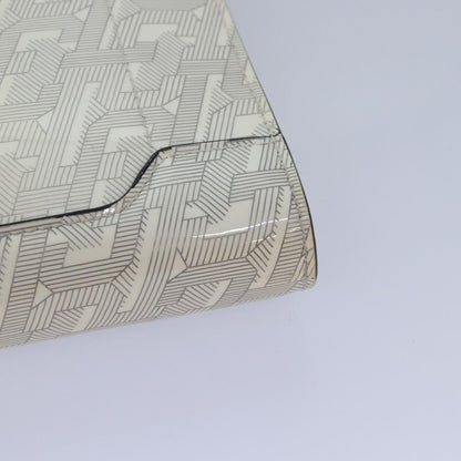 Christian Louboutin Loubiclutch Printed Patent, WHITE, PATENT_LEATHER, Clutche & pouche