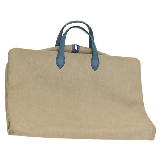 Hermes Garment Cover Toile, BEIGE, CANVAS, Tote bag