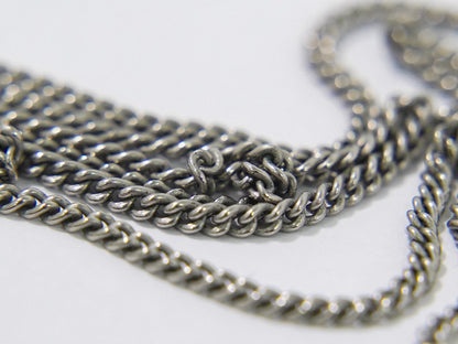 Chanel CC Necklace Metal, SILVER, METAL, Necklace