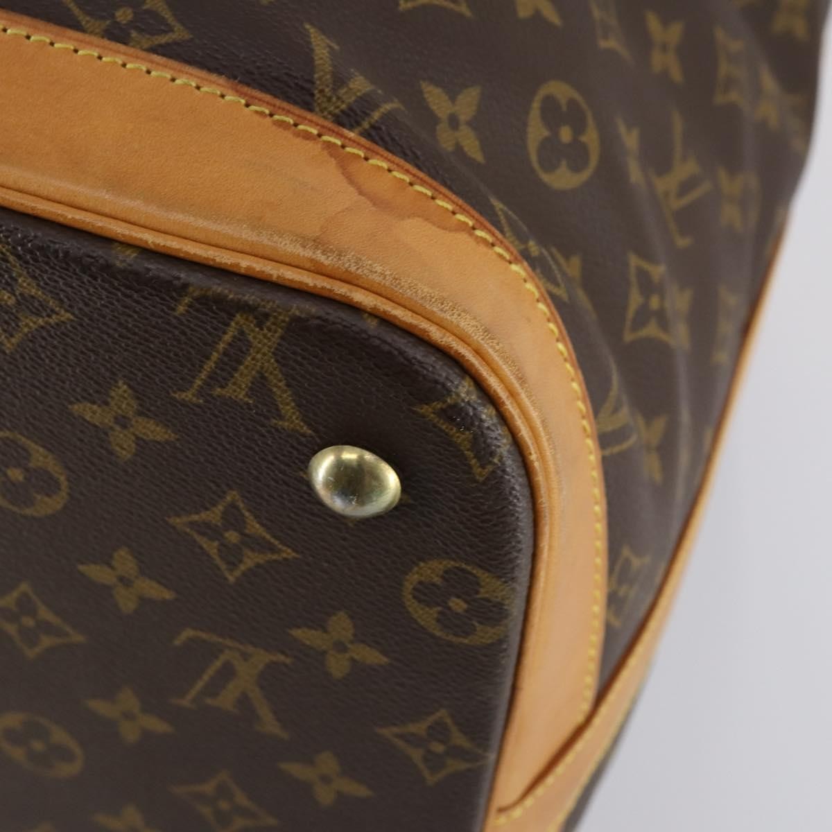 Louis Vuitton Cruiser Handbag Monogram Canvas, BROWN, CANVAS, Travel bag