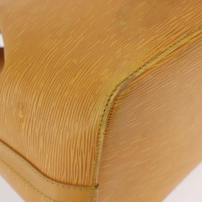 Louis Vuitton Petit Noe Handbag Epi Leather, YELLOW, LEATHER, Shoulder bag