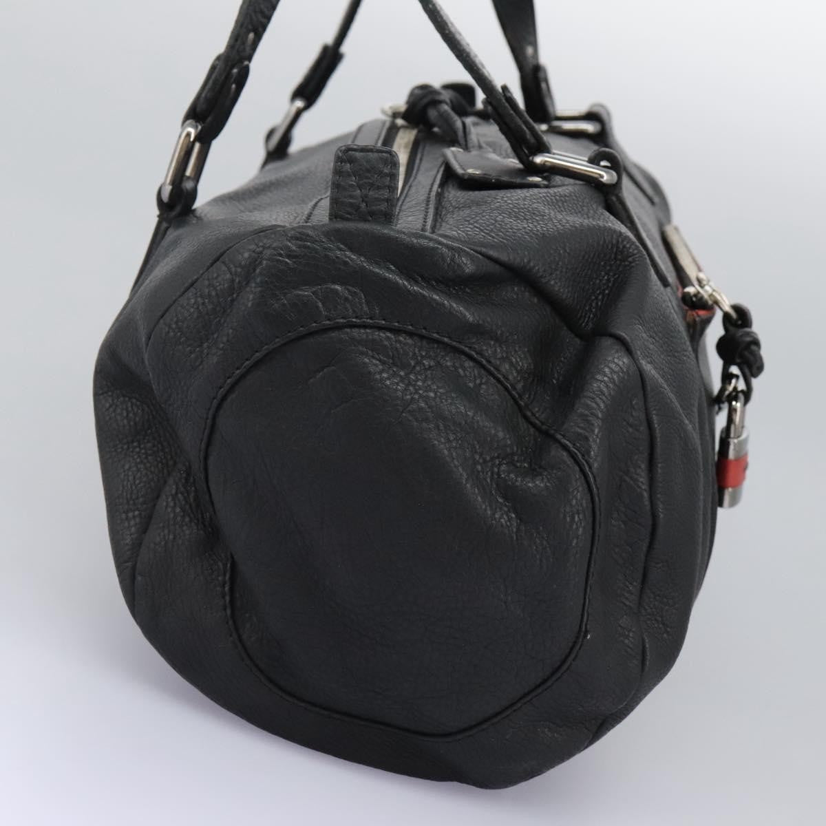 Chloe Paddington travel bag Leather, BLACK, LEATHER, Travel bag