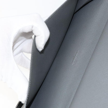 Prada Saffiano Wallet Leather, BLACK, LEATHER, Wallets