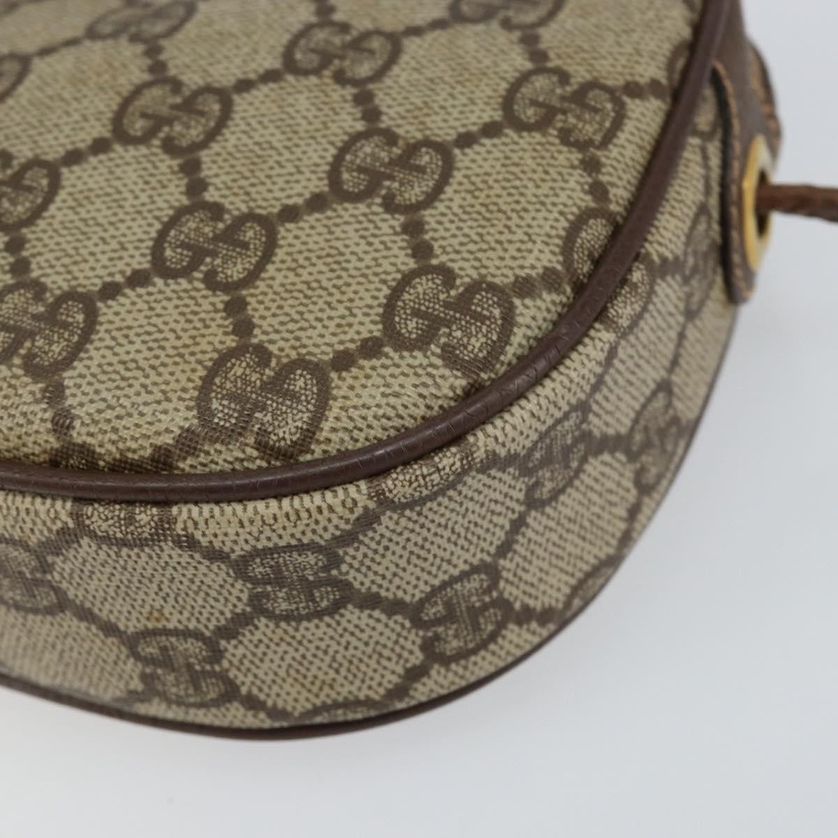 Gucci Vintage Pocket Shoulder Bag Canvas, BEIGE, CANVAS, Clutche & pouche