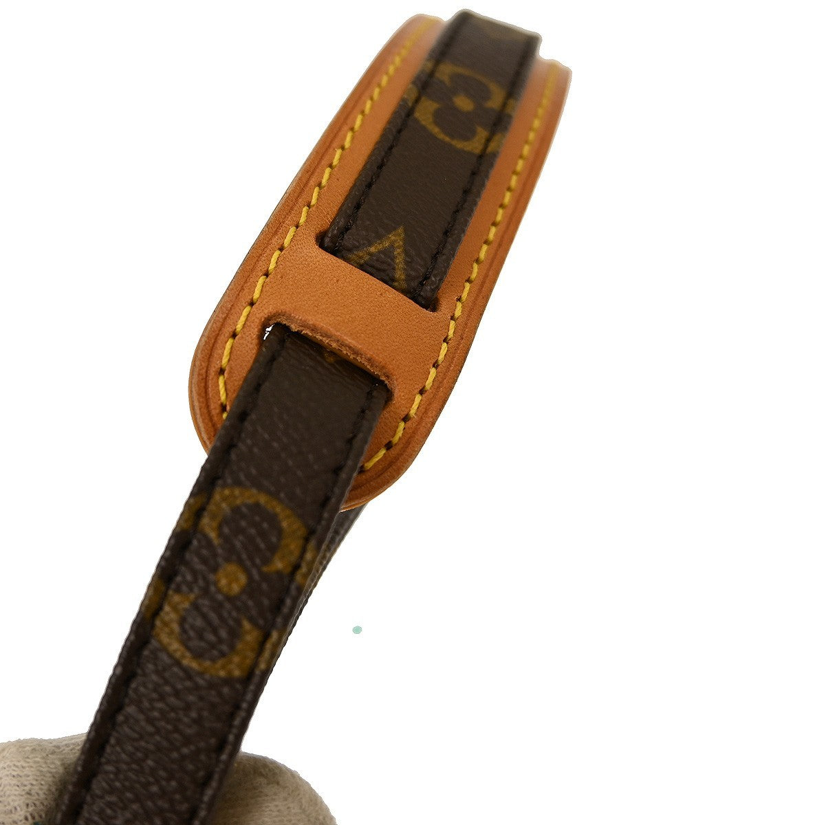 Louis Vuitton Danube Handbag Monogram Canvas, BROWN, CANVAS, Shoulder bag