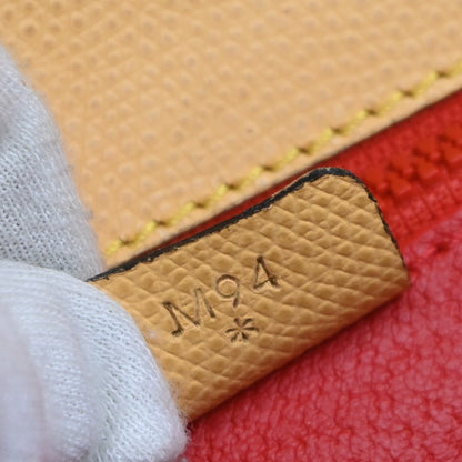 Celine Vintage Convertible Turnlock Top Handle Bag Leather, YELLOW, LEATHER, Handbag