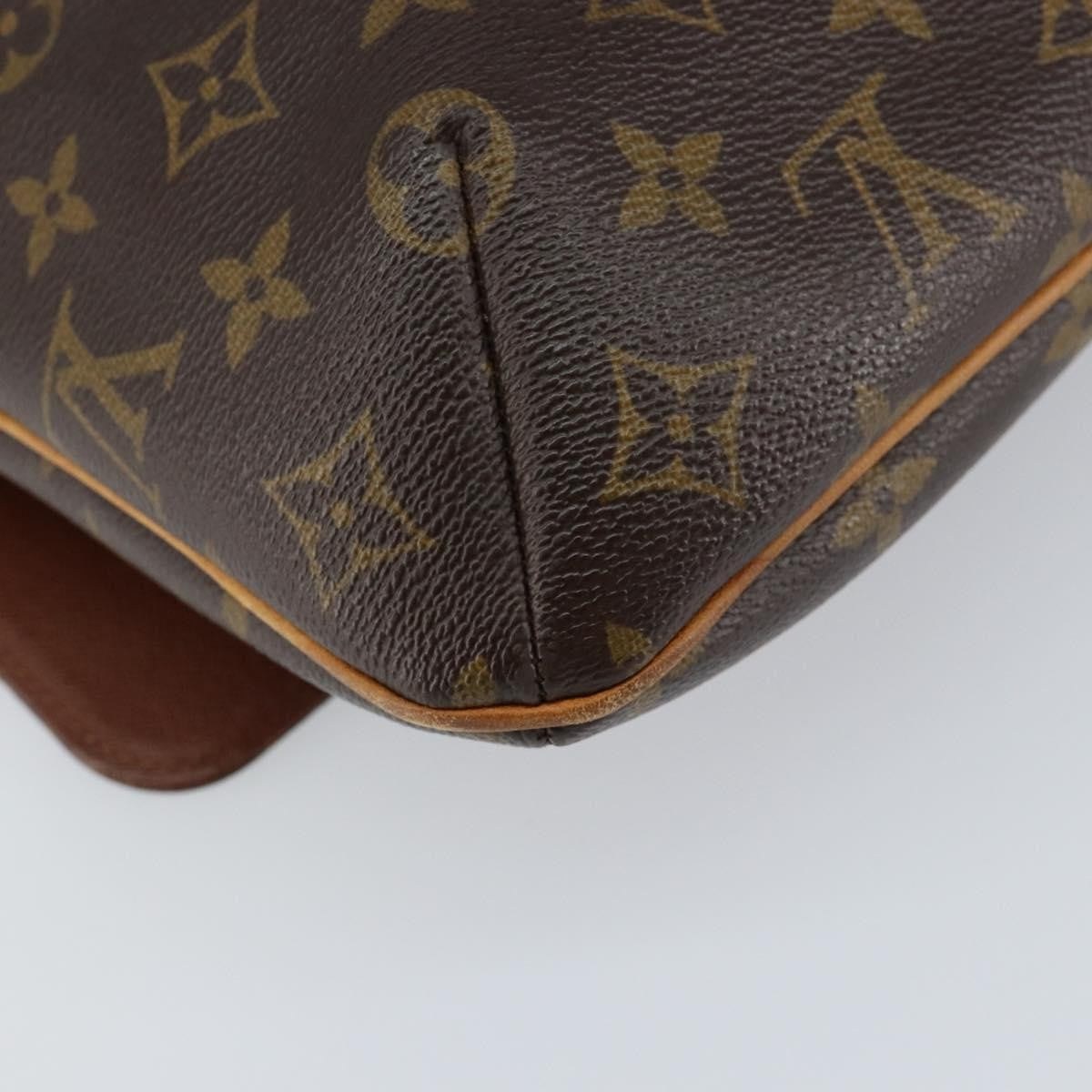 Louis Vuitton Musette Handbag Monogram Canvas, BROWN, CANVAS, Shoulder bag