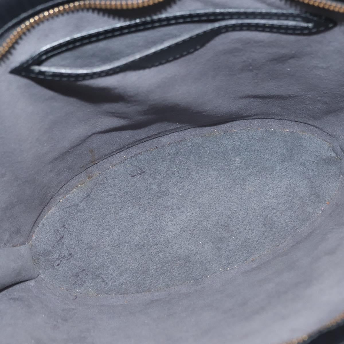 Louis Vuitton Saint Jacques Handbag Epi Leather, BLACK, LEATHER, Shoulder bag