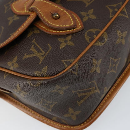 Louis Vuitton Sac Gibeciere Messenger Bag Monogram Canvas, BROWN, CANVAS, Shoulder bag