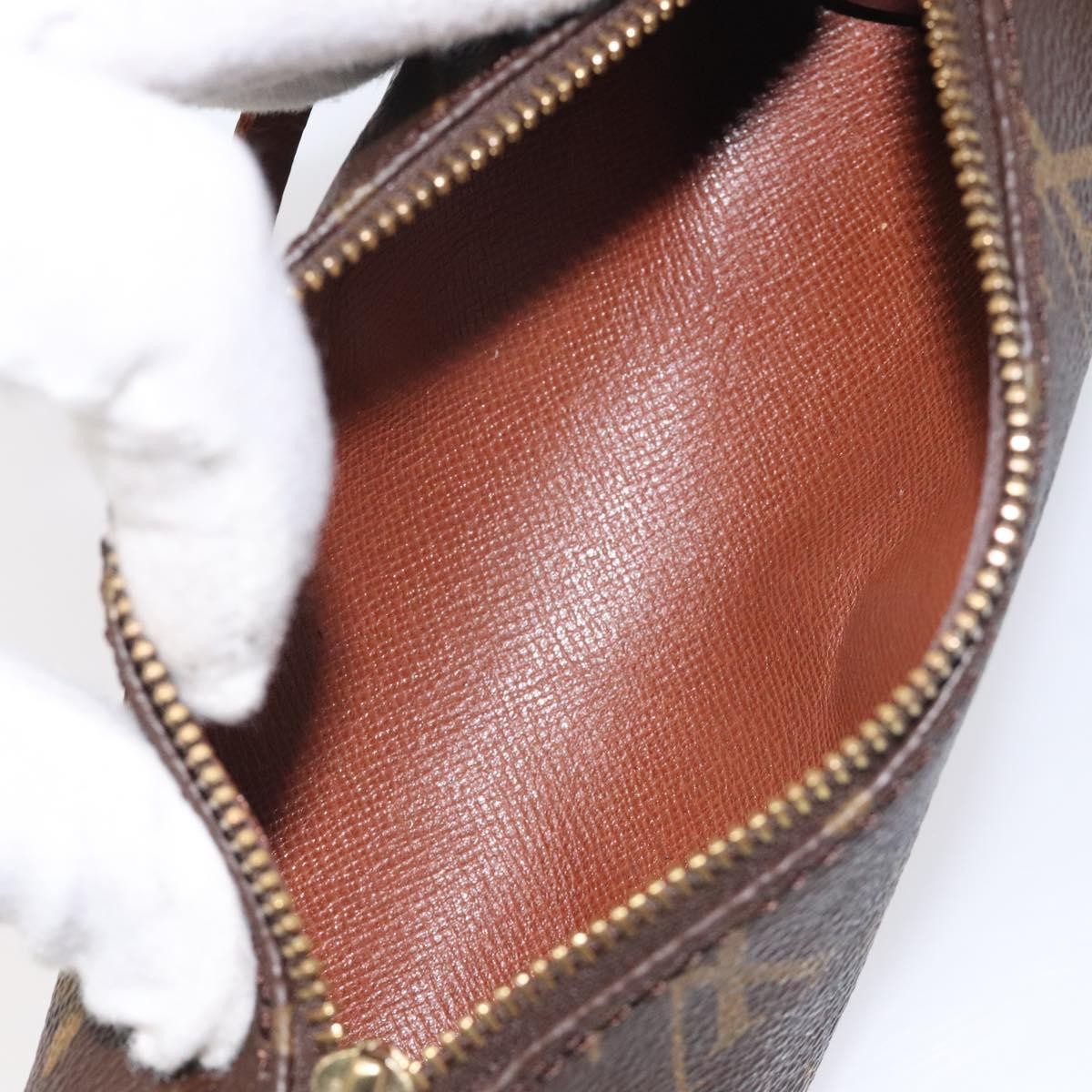 Louis Vuitton Papillon Pochette Monogram Canvas, BROWN, CANVAS, Handbag