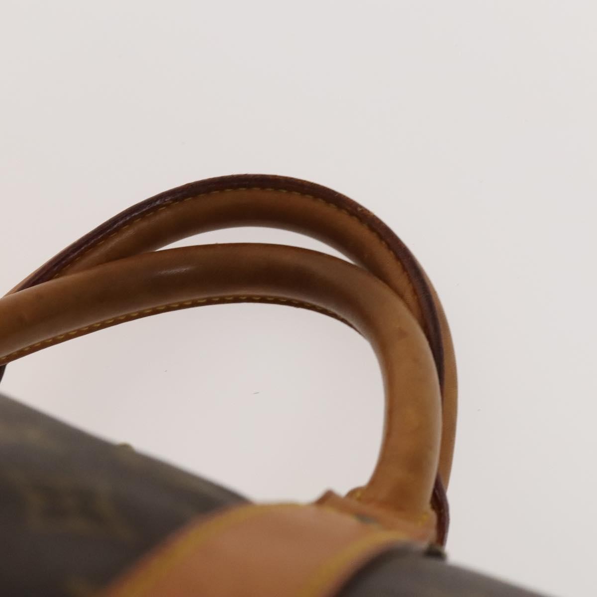 Louis Vuitton Keepall Bag Monogram Canvas, BROWN, CANVAS, Travel bag