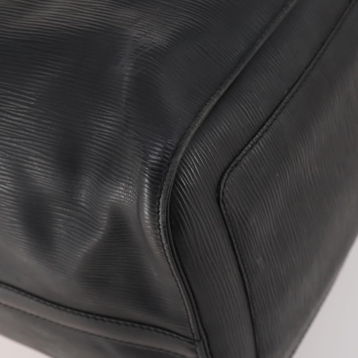 Louis Vuitton Keepall Bag Epi Leather, Black, Leather, Travel Bag