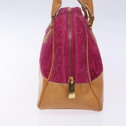 Celine Vintage Macadam Handbag C Macadam Suede, PURPLE, SUEDE, Handbag