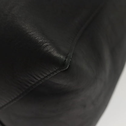 Celine Bicolor Drawstring Cabas Tote Leather, BEIGE, LEATHER, Tote bag