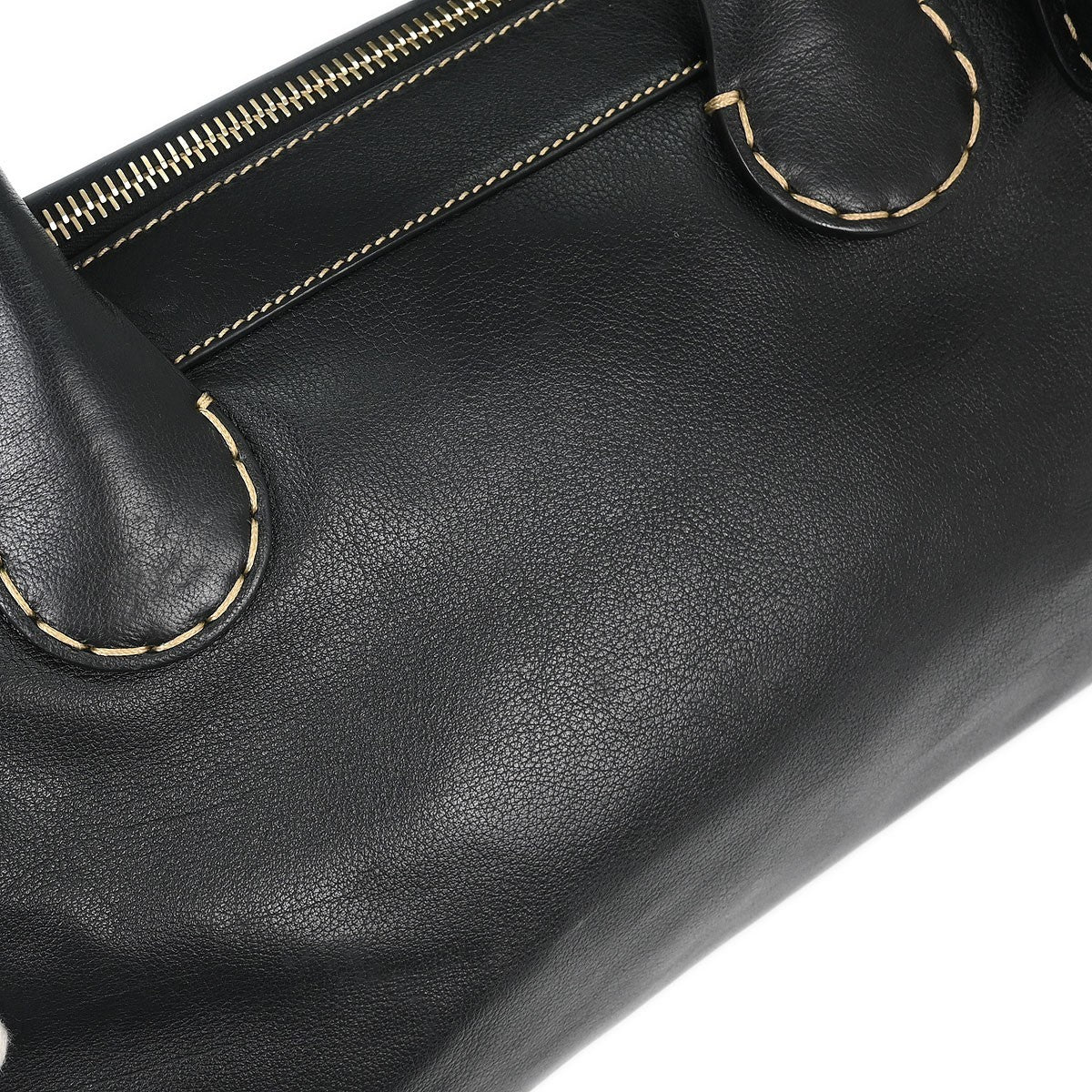 Chloe Edith NM Satchel Leather, BLACK, LEATHER, Handbag