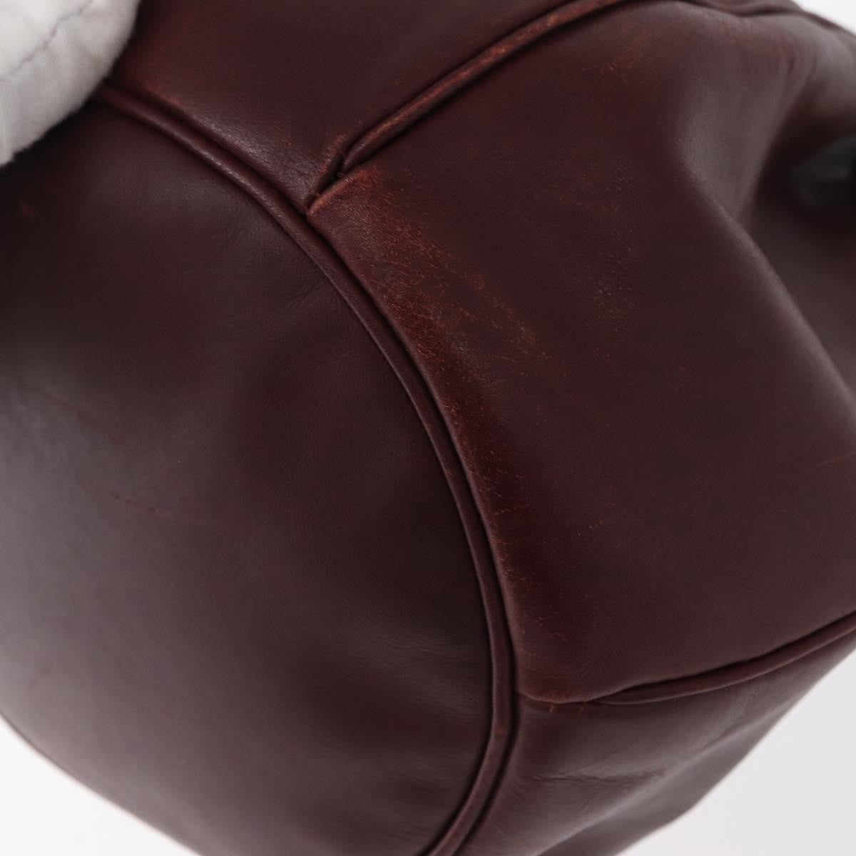 cartier Must de cartier bag Leather, BURGUNDY, LEATHER, Shoulder bag