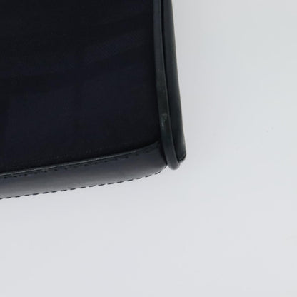 Burberry Flap Shoulder Bag Canvas, NAVY, CANVAS, Shoulder bag