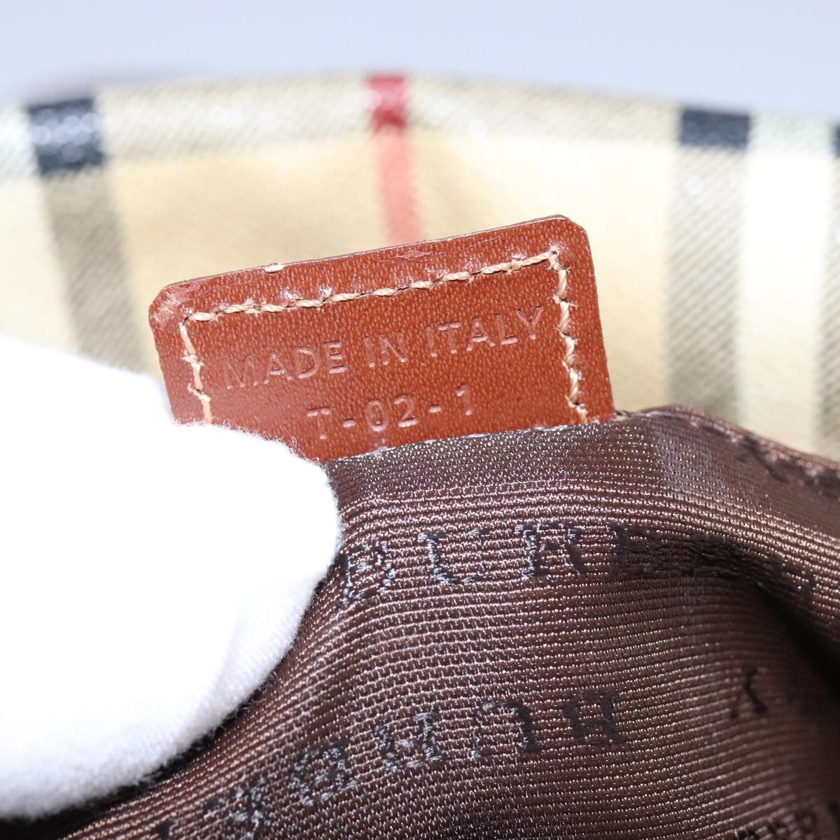 Burberry Shoulder Bag Nova Check Canvas, BEIGE, CANVAS, Shoulder bag