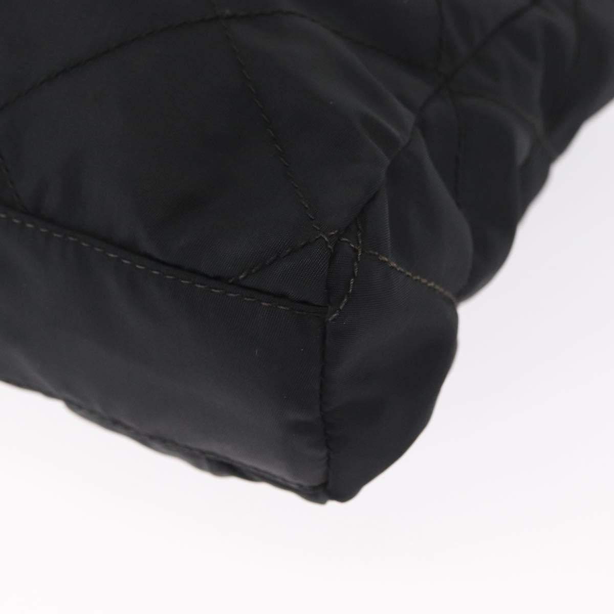 Prada Re-Edition 1995 Chain Tote Quilted Re-Nylon, BLACK, NYLON, Shoulder bag