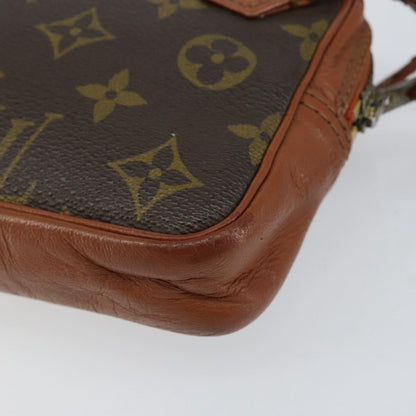 Louis Vuitton Pochette Sports Monogram Canvas, BROWN, CANVAS, Clutche & pouche