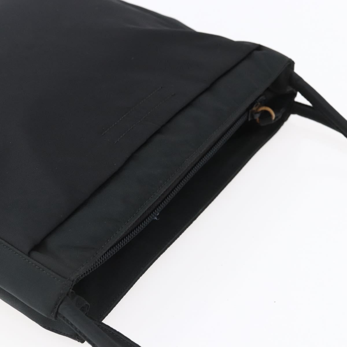 Prada Vintage Shoulder Bag Tessuto, BLACK, NYLON, Shoulder bag