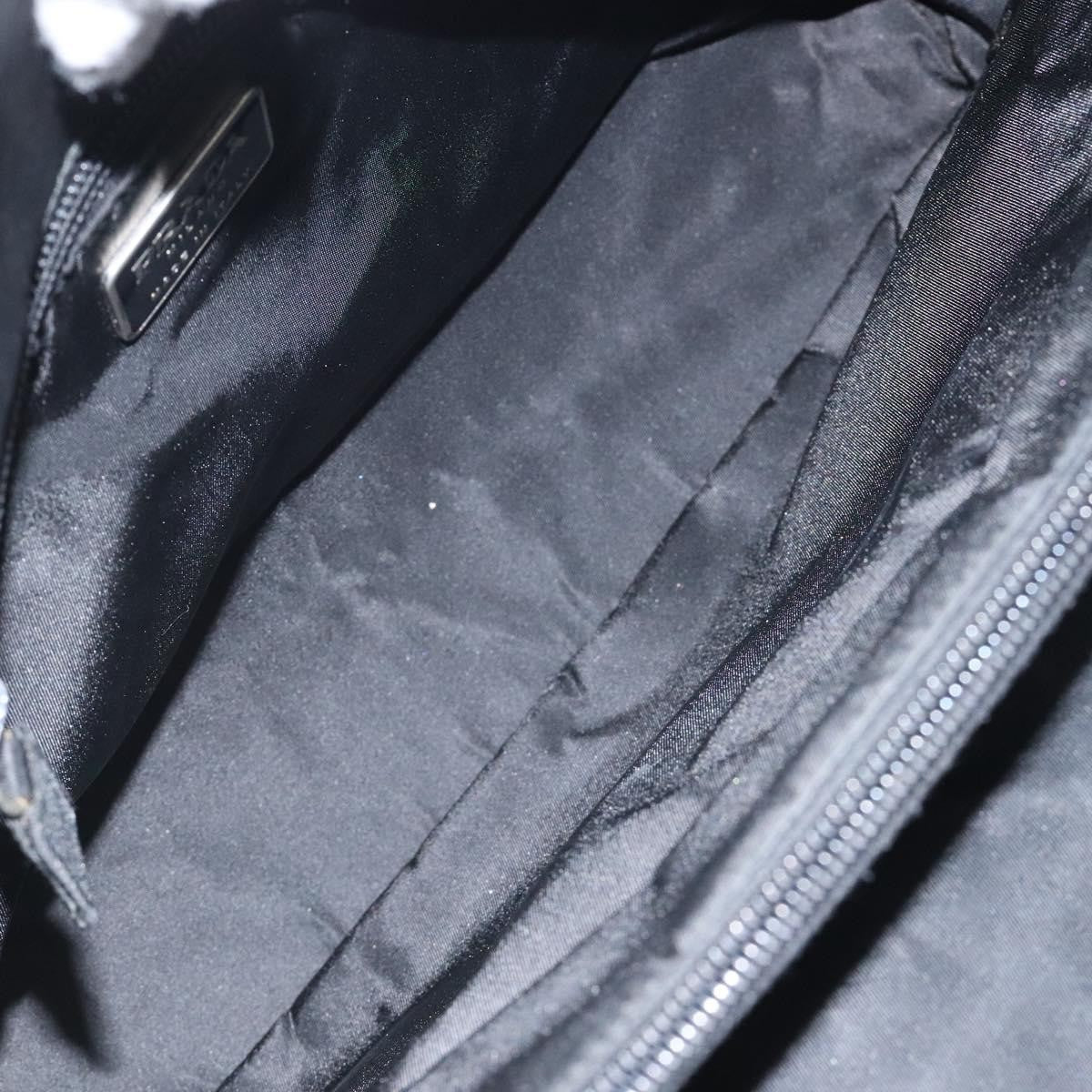 Prada Resin Handle Tote Tessuto, BLACK, NYLON, Tote bag