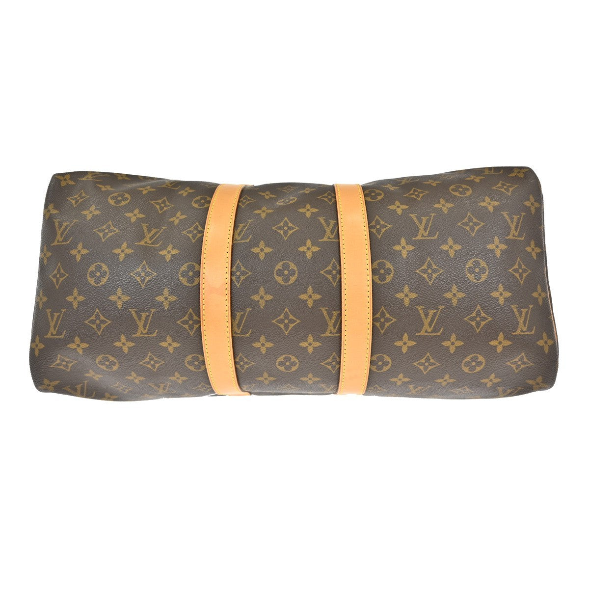Louis Vuitton Keepall Bag Monogram Canvas, Brown, Canvas, Travel Bag