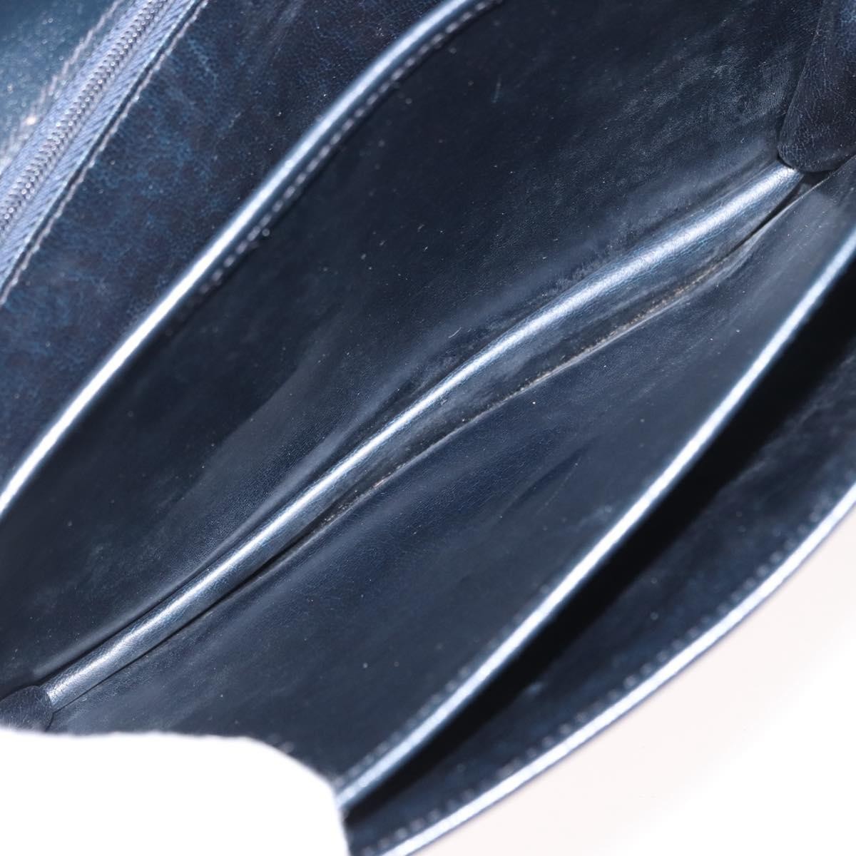 Celine C Sulky Shoulder bag Canvas, NAVY, CANVAS, Shoulder bag