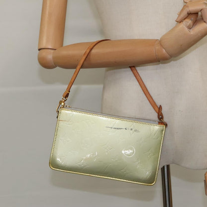 Louis Vuitton Lexington Pochette Monogram Vernis, GRAY, PATENT_LEATHER, Clutche & pouche