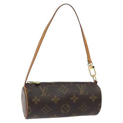 Louis Vuitton Papillon Pochette Monogram Canvas, BROWN, CANVAS, Handbag