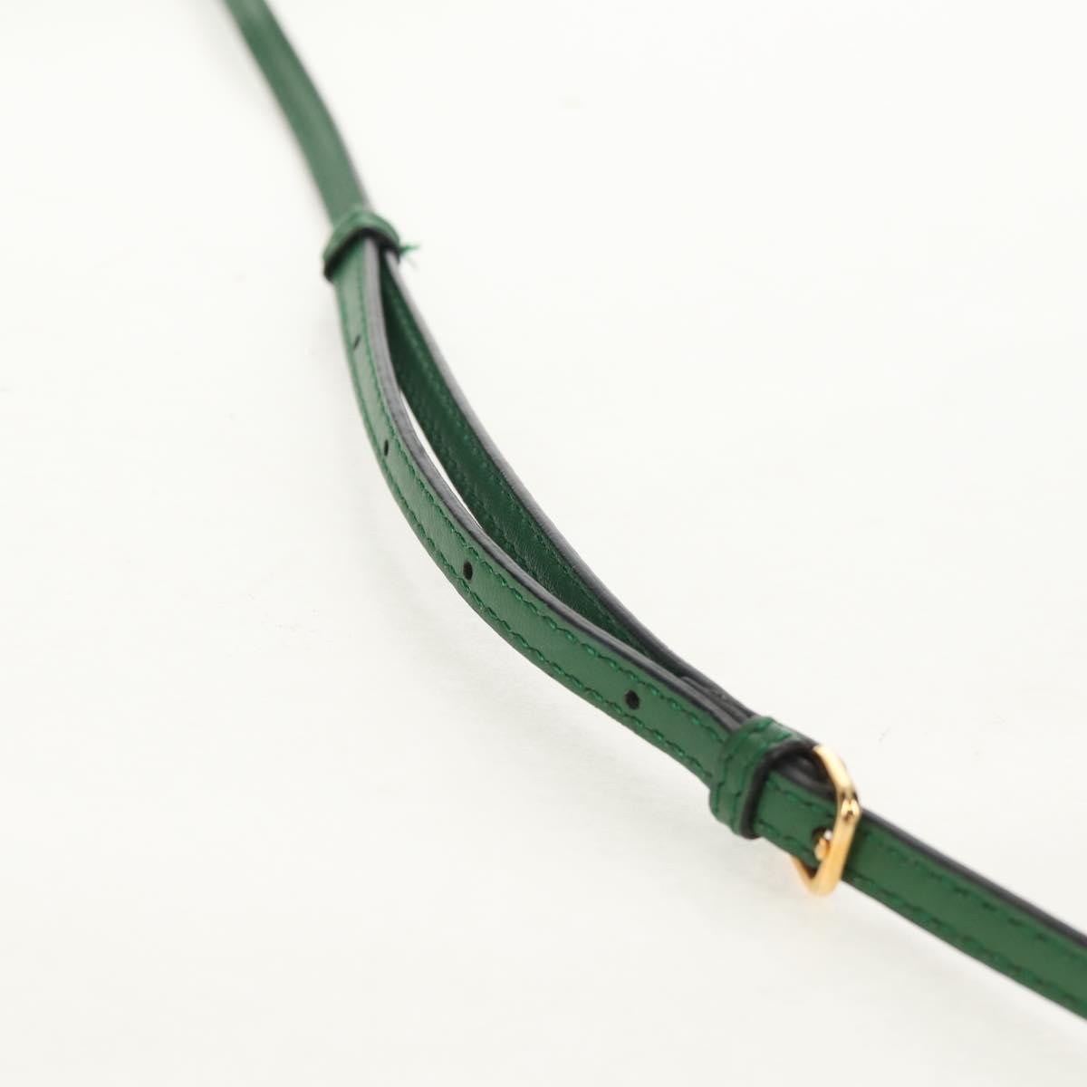 Fendi Peekaboo Bag Leather, GREEN, LEATHER, Handbag