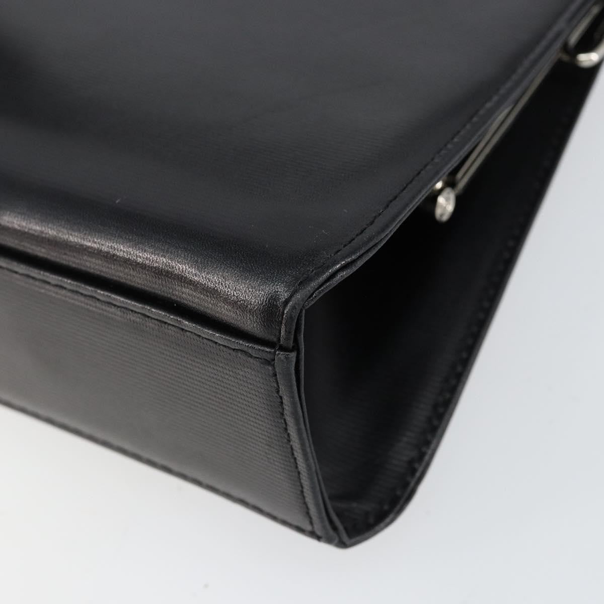 Valentino Garavani Vintage shoulder bag Leather, BLACK, LEATHER, Shoulder bag