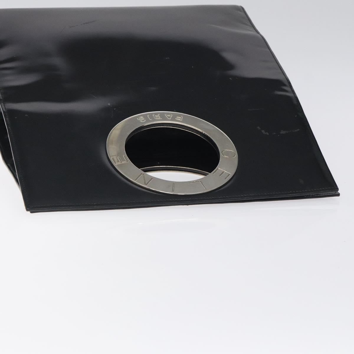 Celine Handbag Patent leather, BLACK, PATENT_LEATHER, Handbag